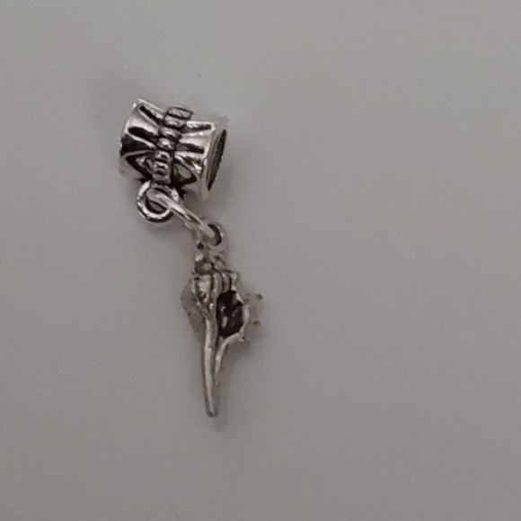SEA SHELL Charm for  Style Bracelets Fits Pandora Systems - Picture 1 of 3